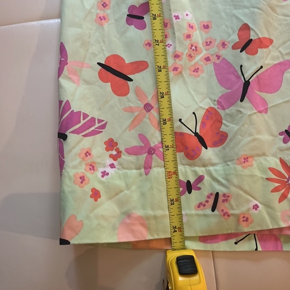 VINTAGE LILLY PULITZER STRAPLESS BUTTERFLY 🦋 PRINT DRESS, size 6 - Picture 5 of 5